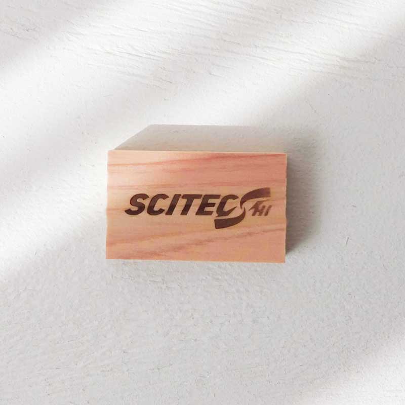 徳島科学技術高校の校商標SCITEC HI