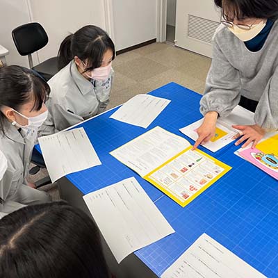 徳島科学技術高校デザインコースのSSH講義